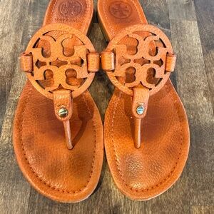 Tory Burch Orange Sandals